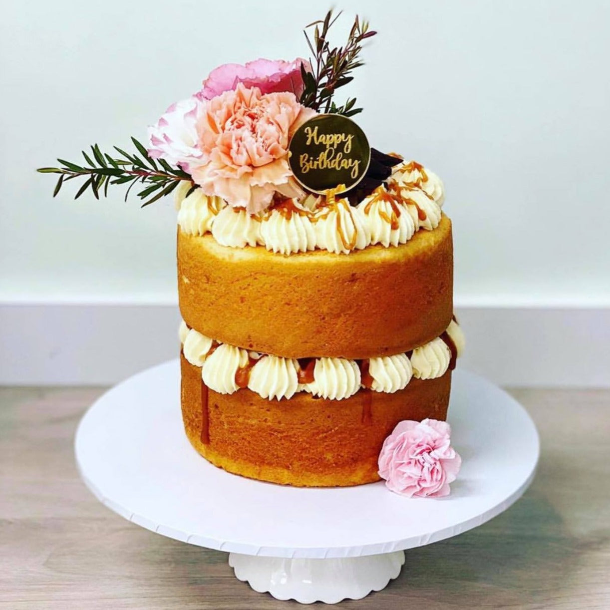 Banana & Caramel Cake