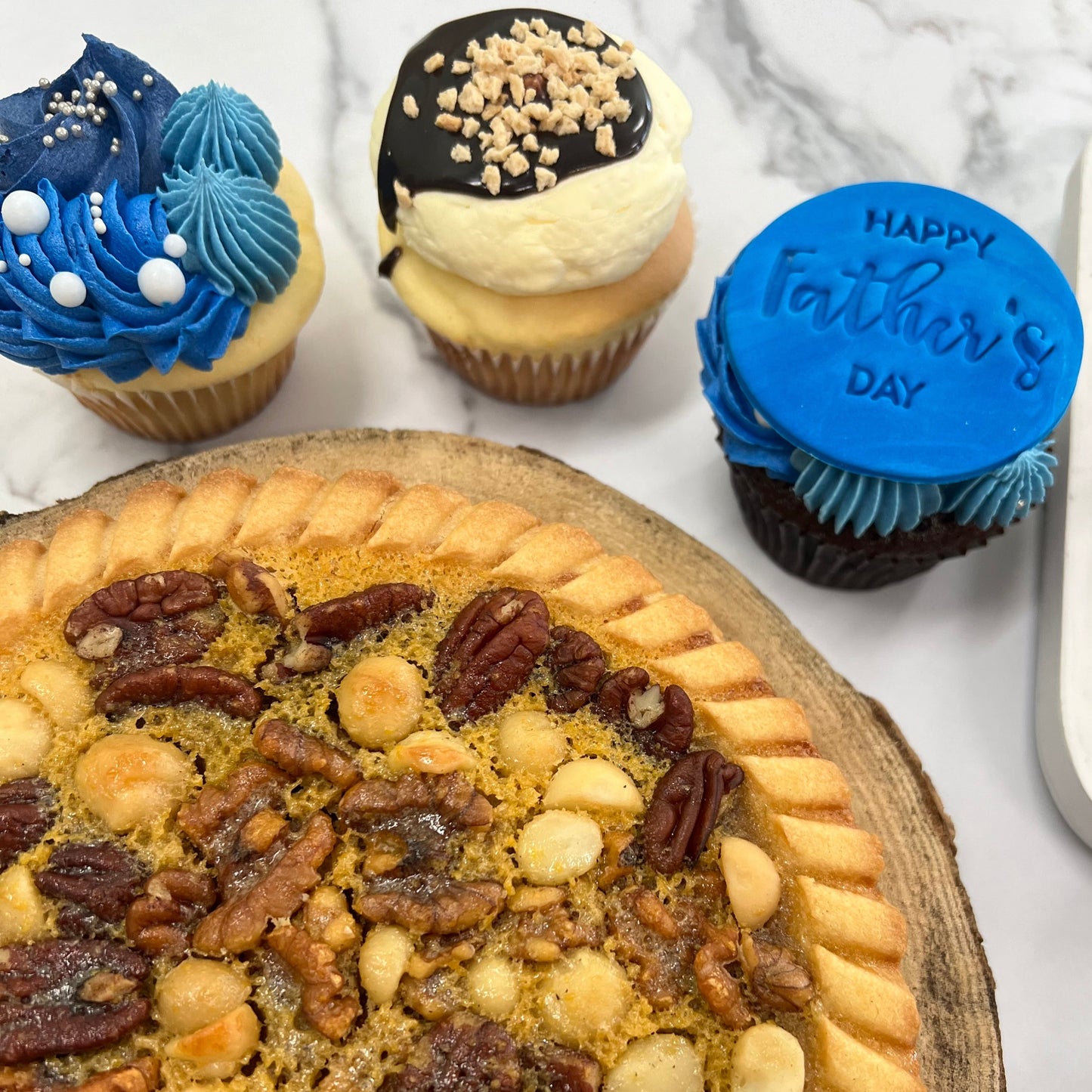Mixed Nut Maple Pie