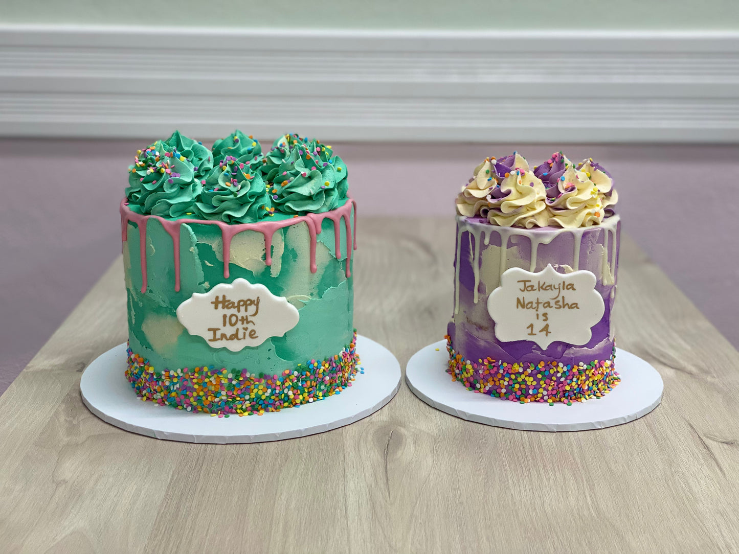 Personalised Drip Cake