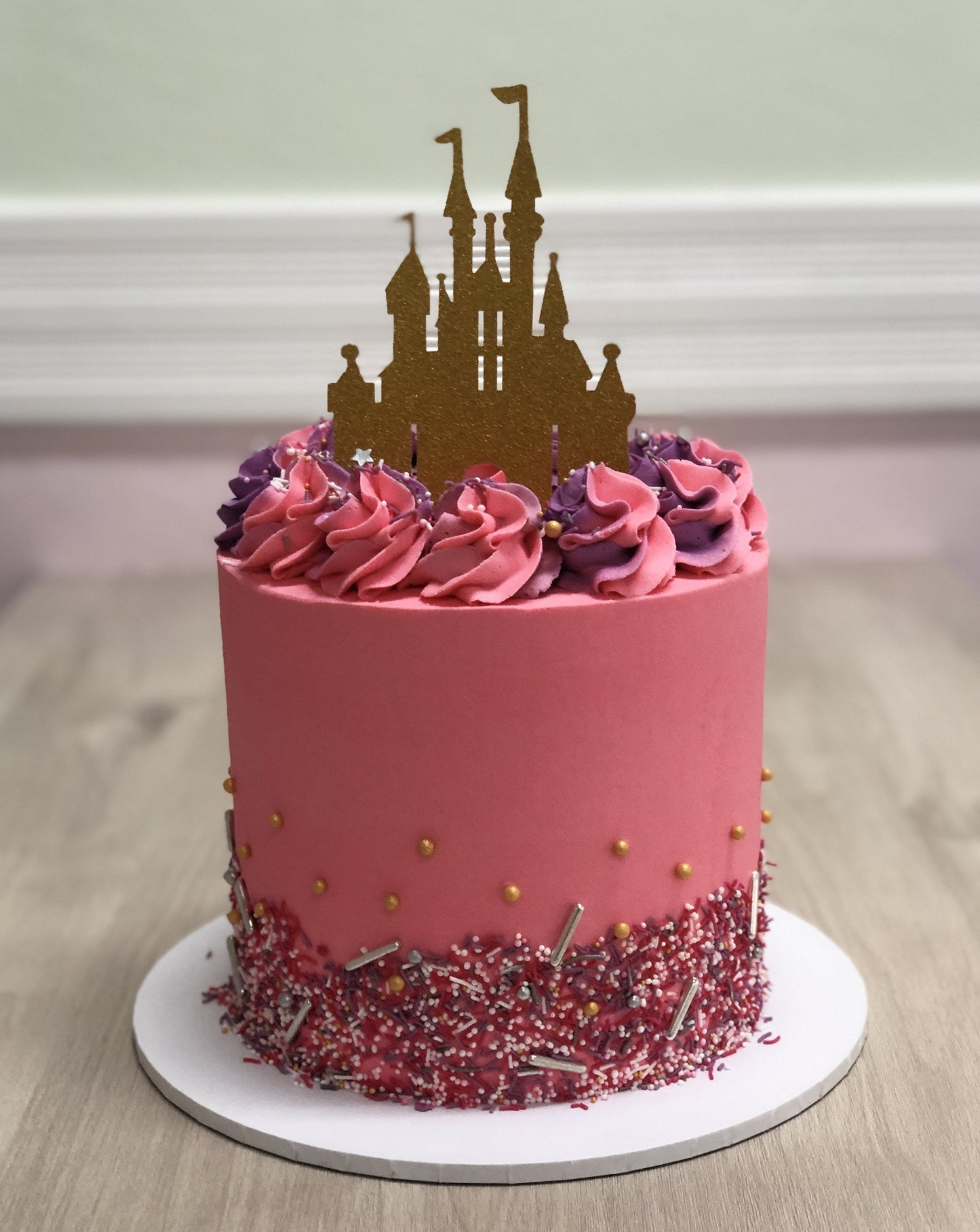 Princess Castle Cake
