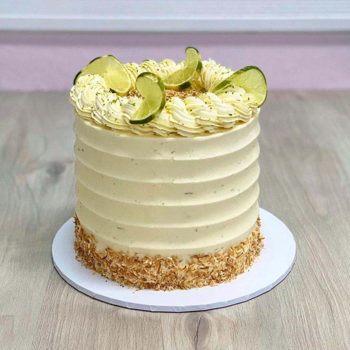 Lime and Coconut Cake