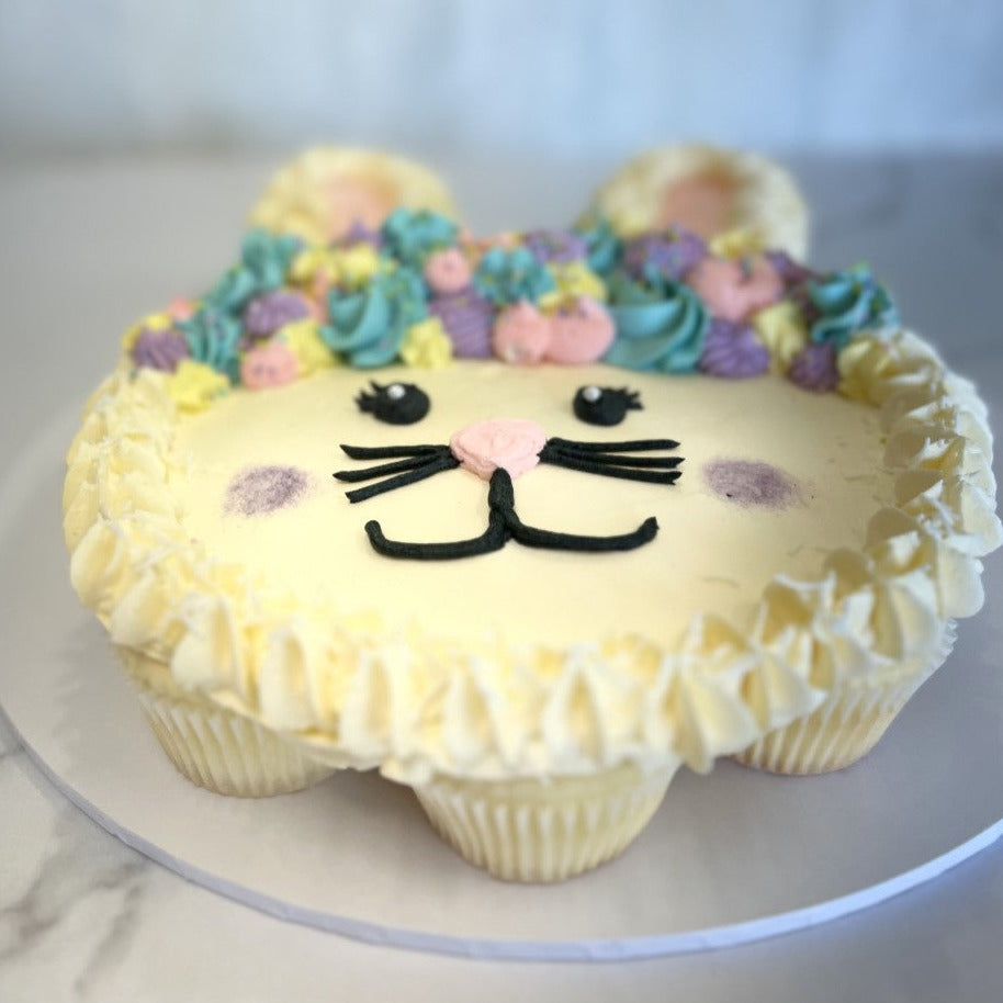 Pull-Apart Easter Bunny Cake