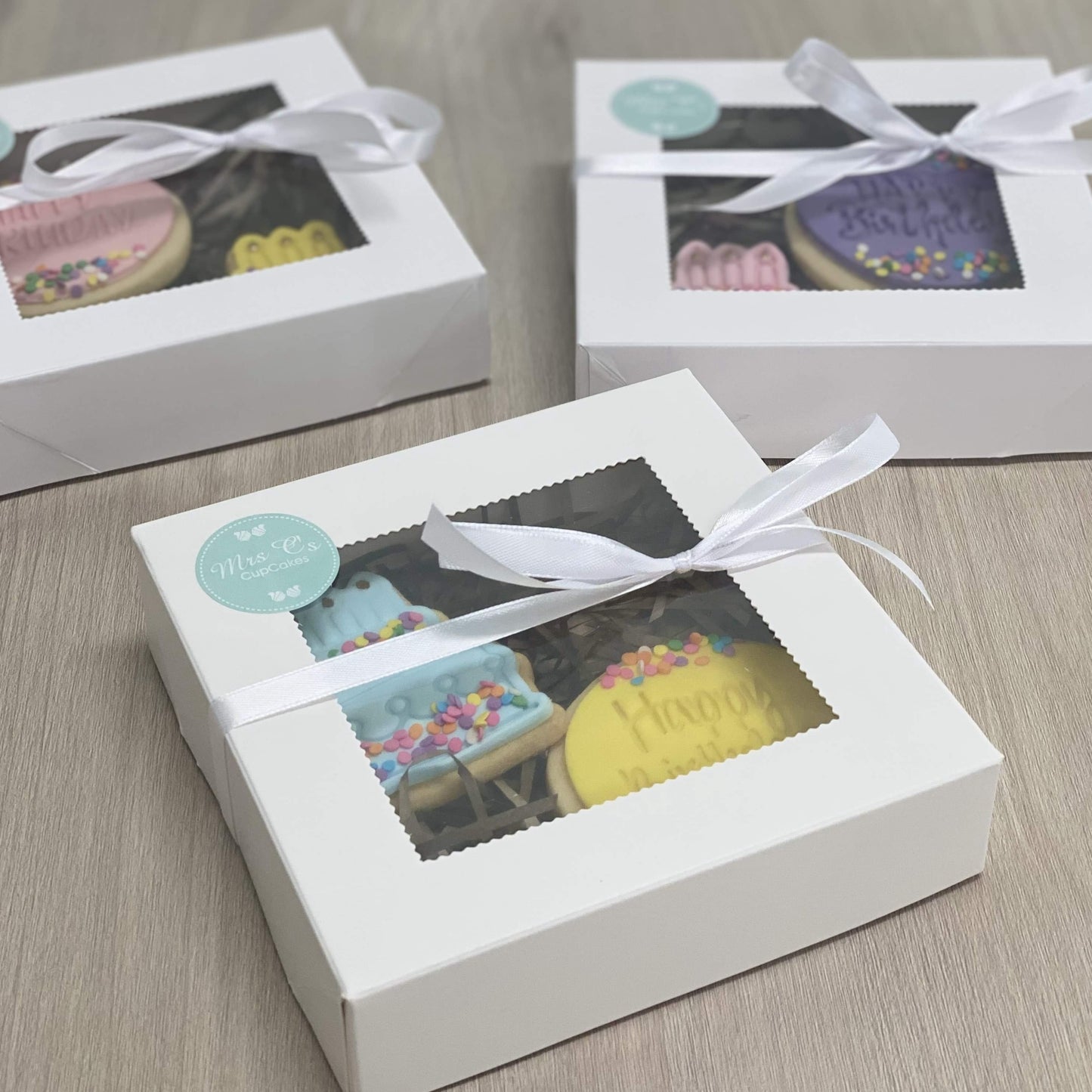 Happy Birthday Cookie Gift Box
