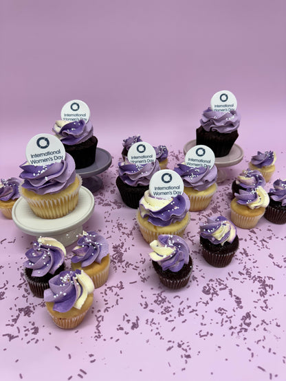 International Women's Day Cupcakes