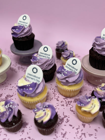 International Women's Day Cupcakes