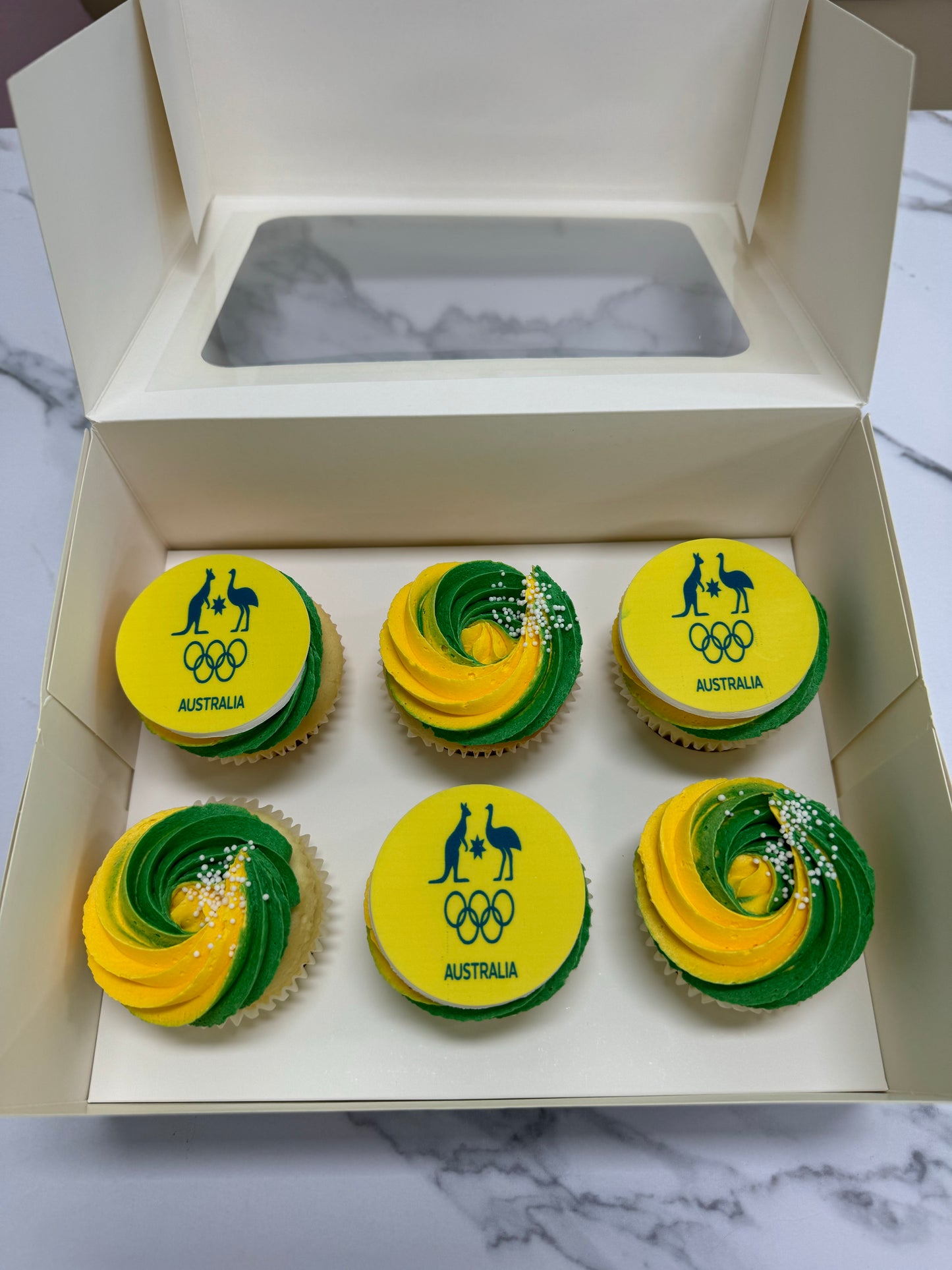 Olympics 2024 Cupcakes Mrs C's CupCakes