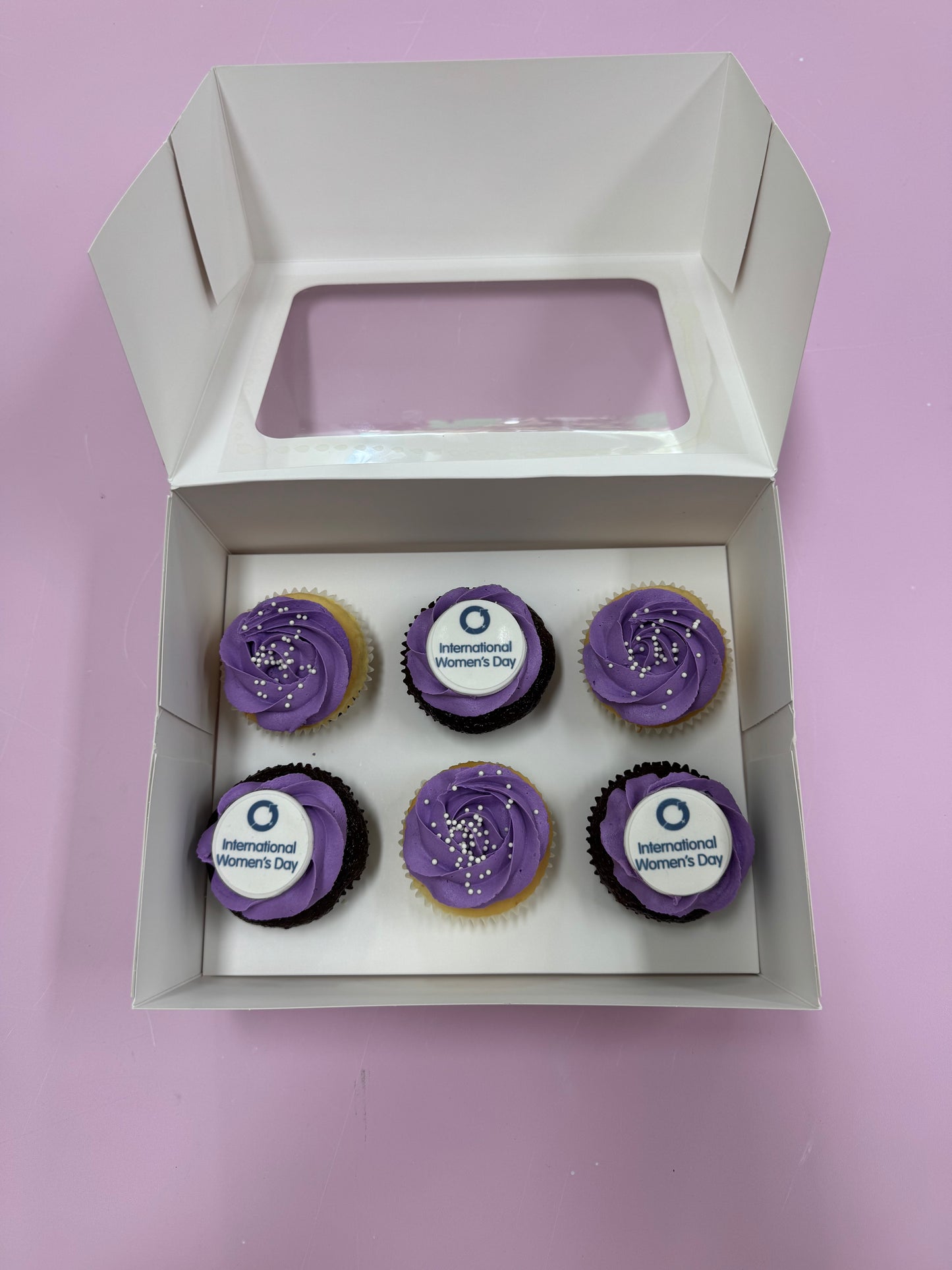 International Women's Day Cupcakes