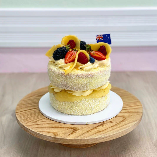 Tropical Lamington Cake