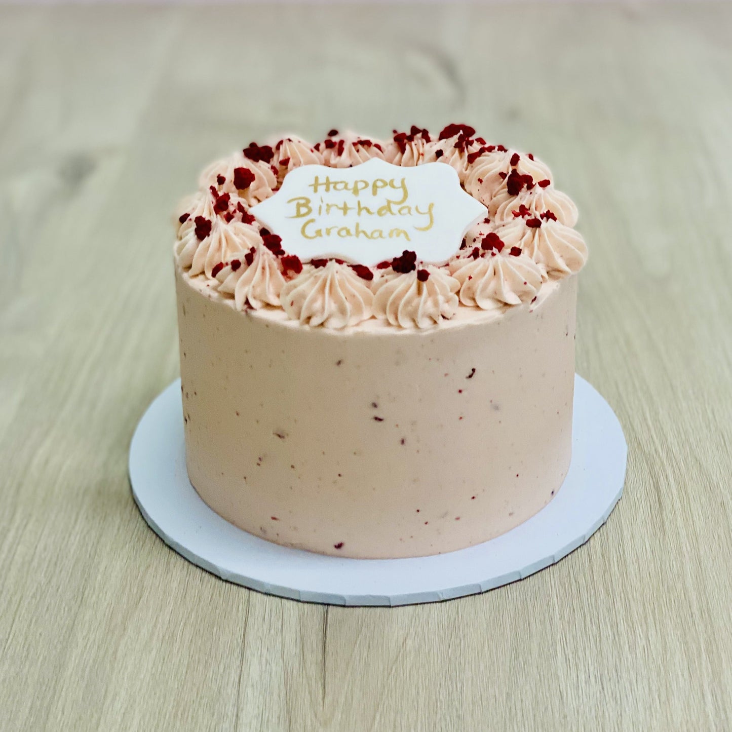 Vegan Raspberry Cake