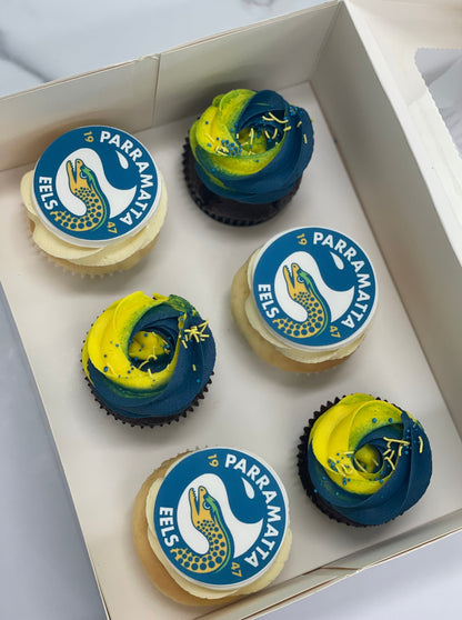 Paramatta Eels Cupcakes